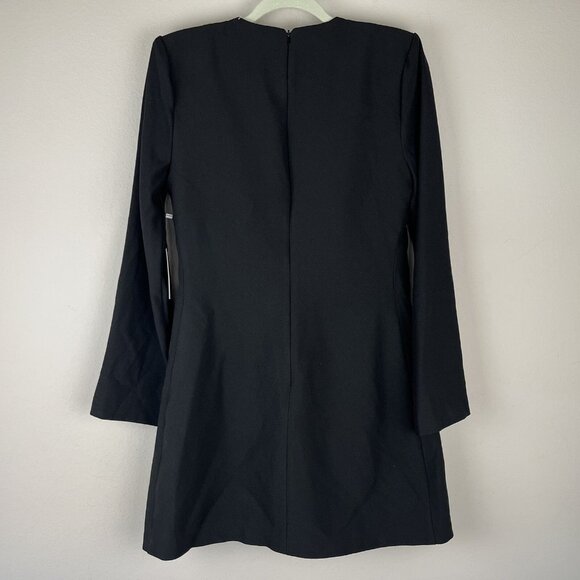 JASON WU Black Blazer Dress 3 Button Back Zip NWT $395 - Picture 6 of 12